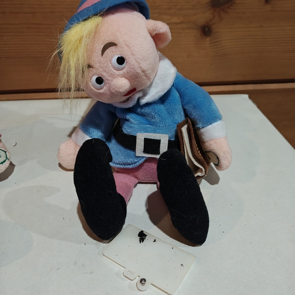 2 Stuffins Santa Hermie Talking Animated Plush Rudolph Reindeer 2000 Vintage F32 - Picture 3 of 11